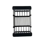 Drija Fregador empotrable de 61cm acabado en acero BOLONIA61